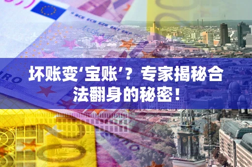 北京坏账变‘宝账’？专家揭秘合法翻身的秘密！
