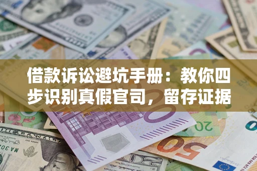 北京借款诉讼避坑手册：教你四步识别真假官司，留存证据不踩雷