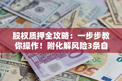北京股权质押全攻略：一步步教你操作！附化解风险3条自救法则