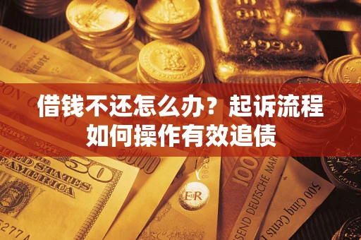 北京借钱不还怎么办？起诉流程如何操作有效追债